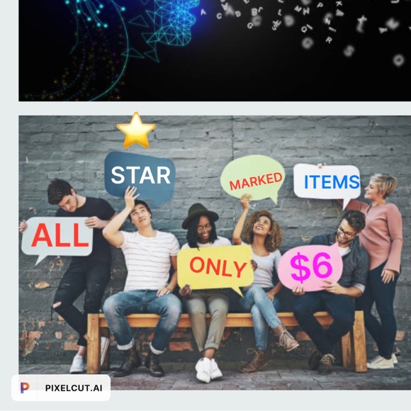 All Star ⭐️ Marked Items Only $6. Shop now or at my Live Show 4/9/23 @7am - Picture 2 of 2